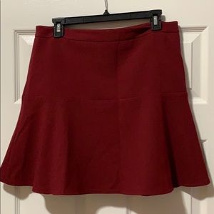 Ruby red skirt